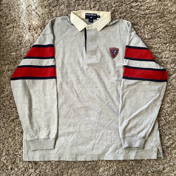 shirts-vintage-polo-sport-long-sleeve-polo-poshmark